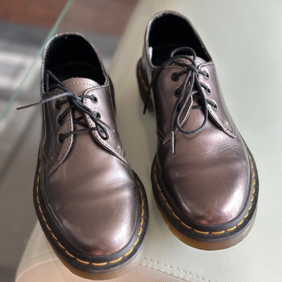 Doc Martens 1461 women's patent leather Oxford shoes size 6 - Picture 3 of 7